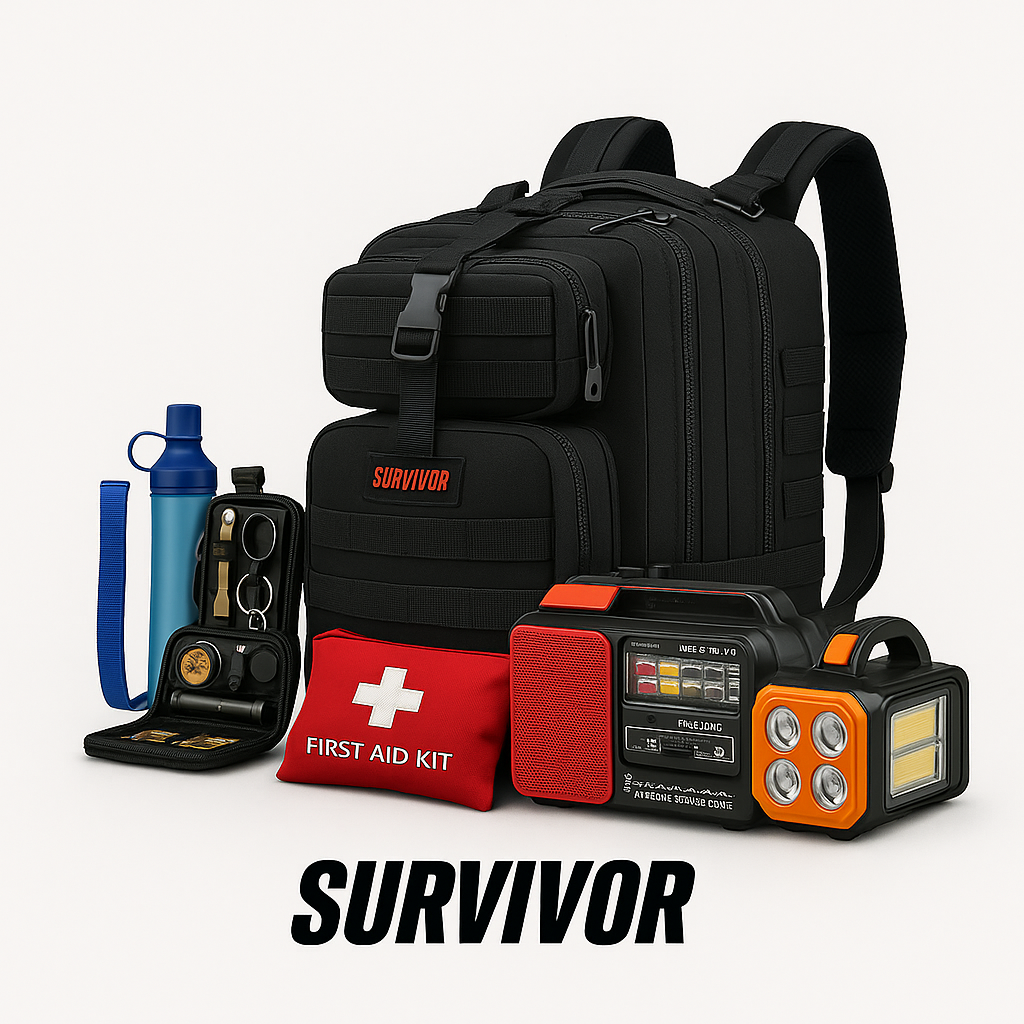 Mochila de Supervivencia Completa SURVIVOR PRO
